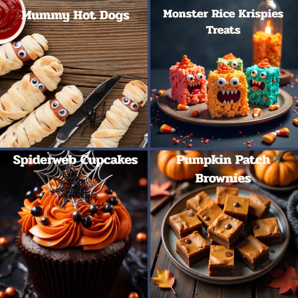 Halloween party food ideas.