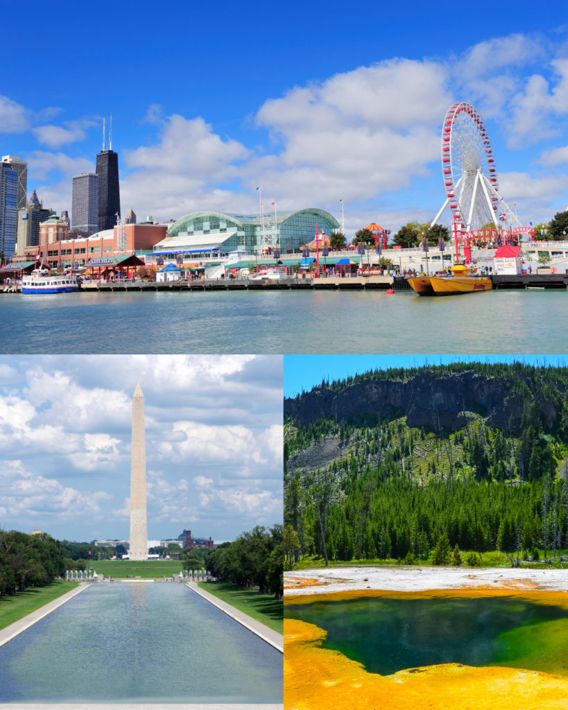 Family vacation Ideas examples